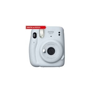 Fujifilm Instax Mini 11 ice white Gratis 10 foto's
