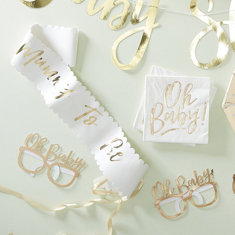 Babyshower versiering party box