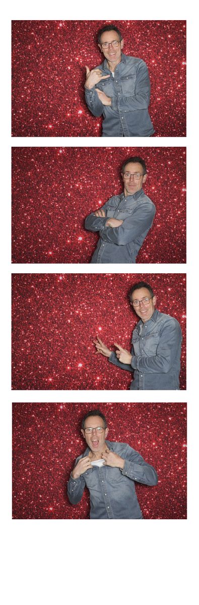 backdrop huren rood glitter kerstfeest photobooth