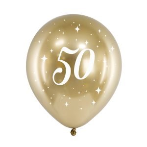 Ballon verjaardag 50 jaar goud