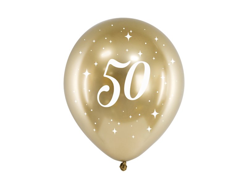 Ballon verjaardag 50 jaar goud