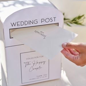 enveloppendoos bruiloft wedding post brievenbus