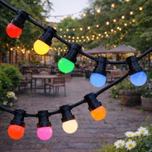 prikkabel huren gekleurde led lampen